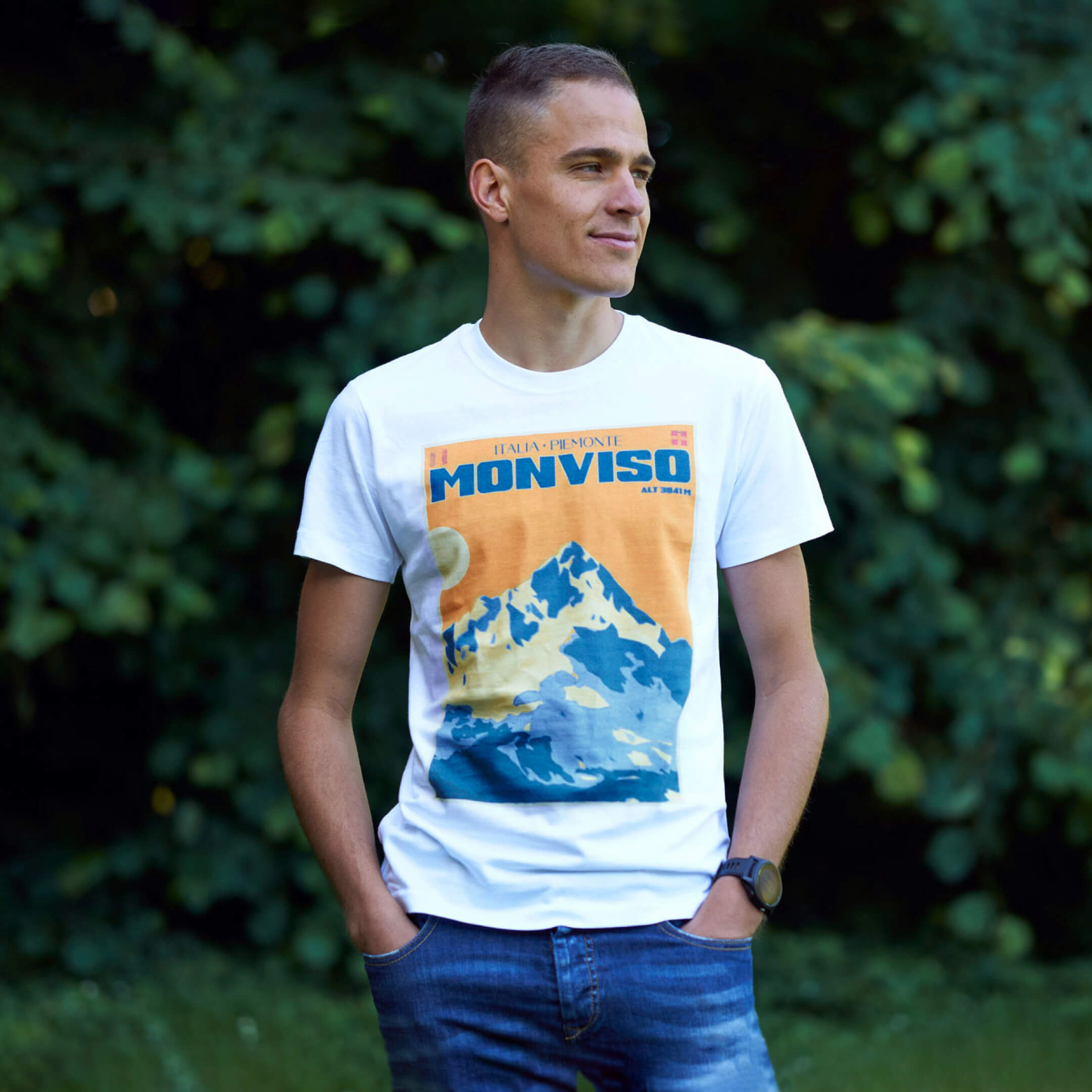 T-shirt Monviso Vintage