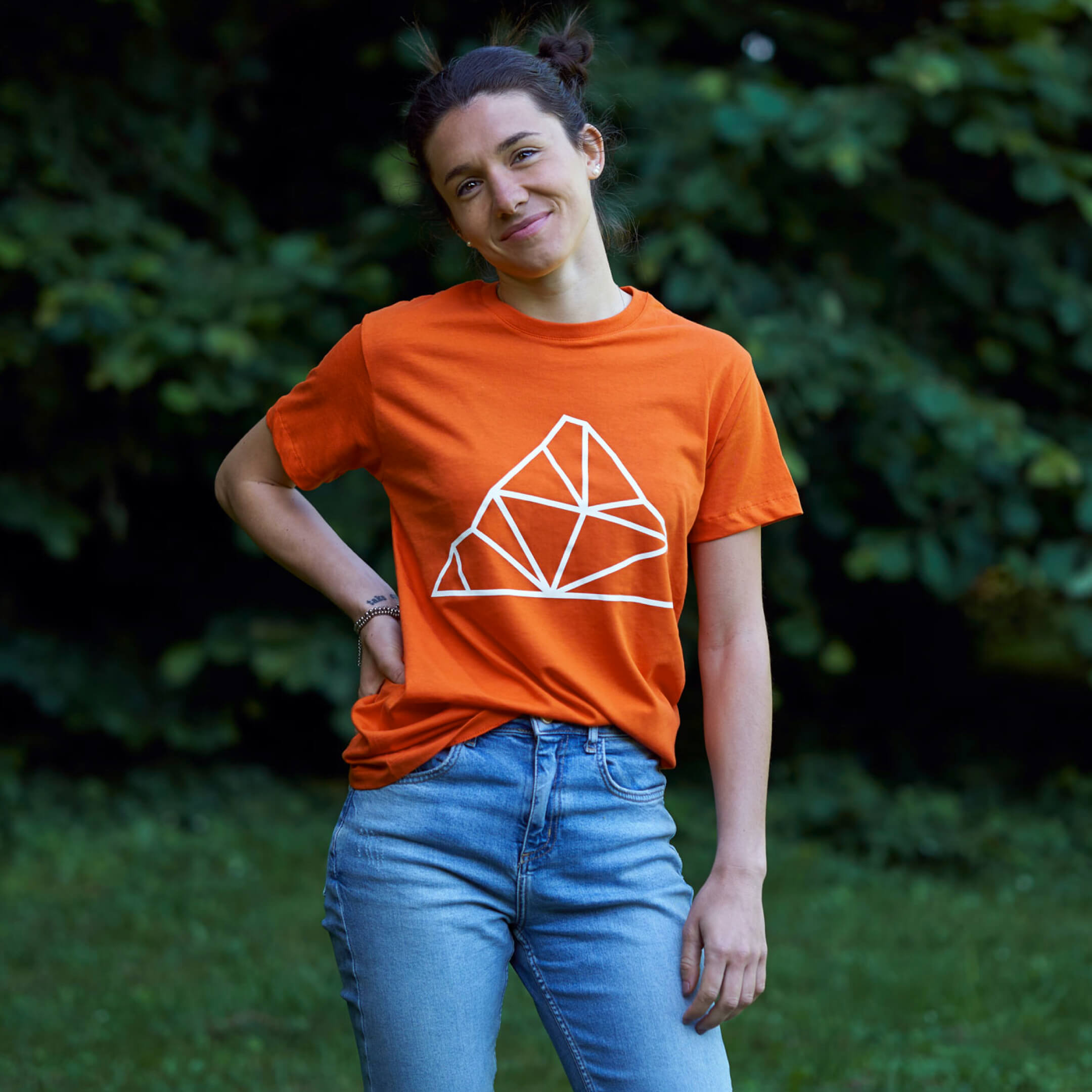 T-shirt Logo Stampa Grande
